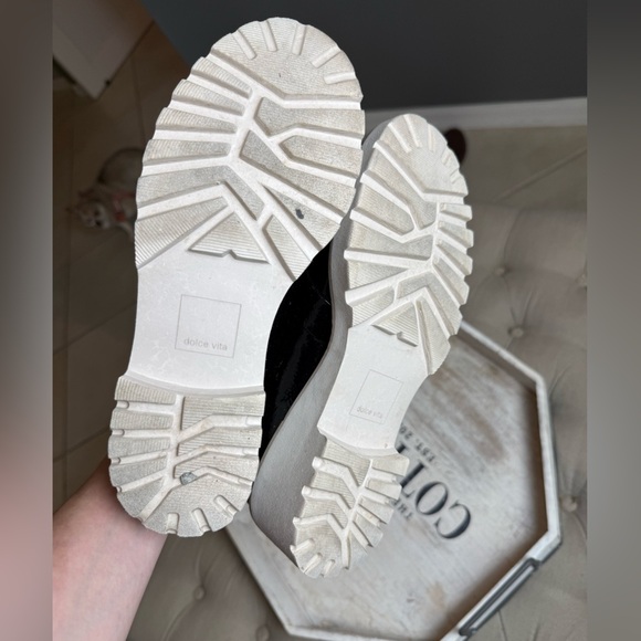 Dolce Vita Shiny Black Loafers size 9 - Picture 7 of 12